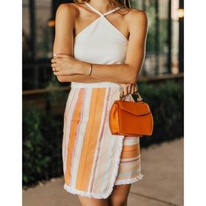 Anthropologie Hutch Mixed Media Multicolor Kalyn Halter Dress EUC Size 2